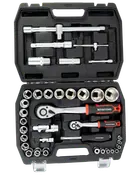 Topnøglesæt 1/2" + 1/4" 38 dele
