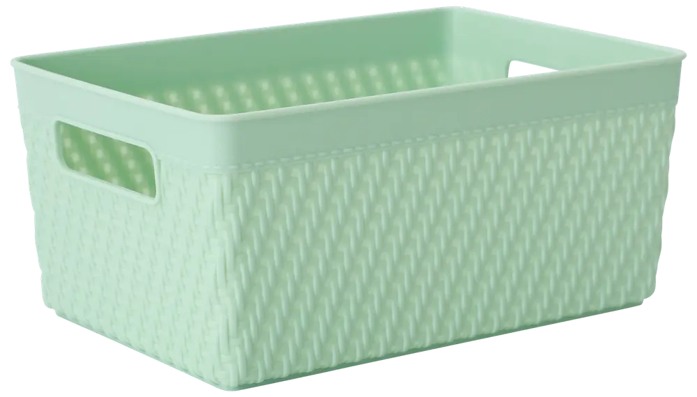 Plastikkurv small - grøn