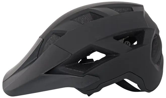 Greenfield Cykelhjälm vuxen MTB - svart