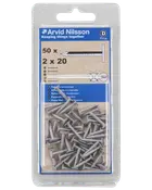 Arvid Nilsson Papsøm 2 x 20 mm 50-pak