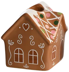Pepparkakshus ljusstake 