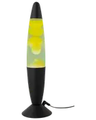 Lavalampe H. 34 cm - klar/gul