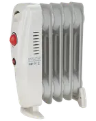 Oljeradiator med 5 ribbor