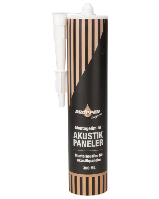 Droppen Elegance Montagelim til akustikpanel 300 ml