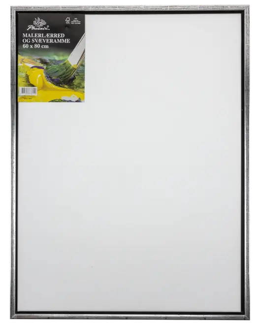 SVÄVARRAM MÅLARDUK 60X80 SILVE