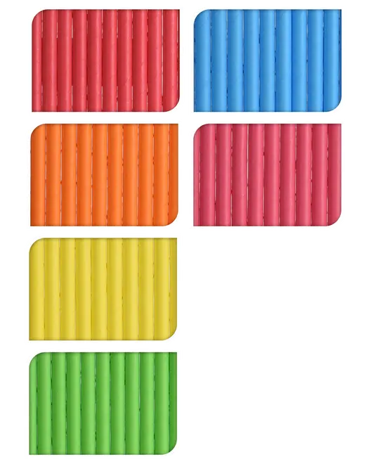 Sugerør pap 16-pak assorteret