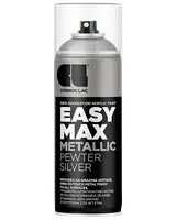 Cosmos Lac Easy Max akrylspraymaling, 400 ml dåse, egnet til metal, træ, stof og plast, dobbelt dækkeevne, ingen primer nødvendig, satin finish, dækker øjeblikkeligt.
