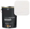 Saga Supreme heldækkende træbeskyttelse, oliebaseret, 5 liter sort spand. Vist farve er lys grå med mat finish, egnet til udendørs træværk.