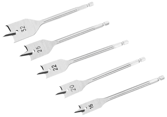 Stanley flatborr 5-pack