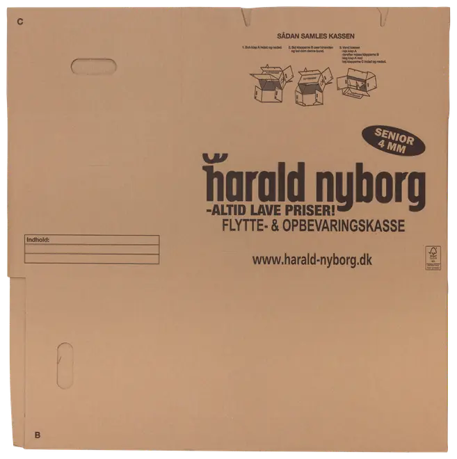 Flyttekasse senior - 4 mm