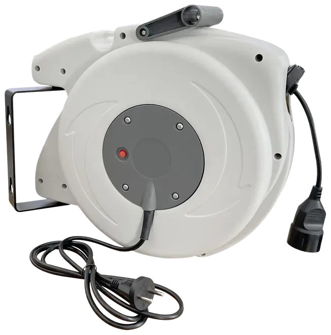 Kabelvinda med automatisk upprullning 23 + 2 m