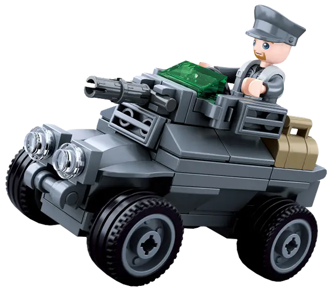 Sluban Army M38-B0680 - assorterede køretøjer