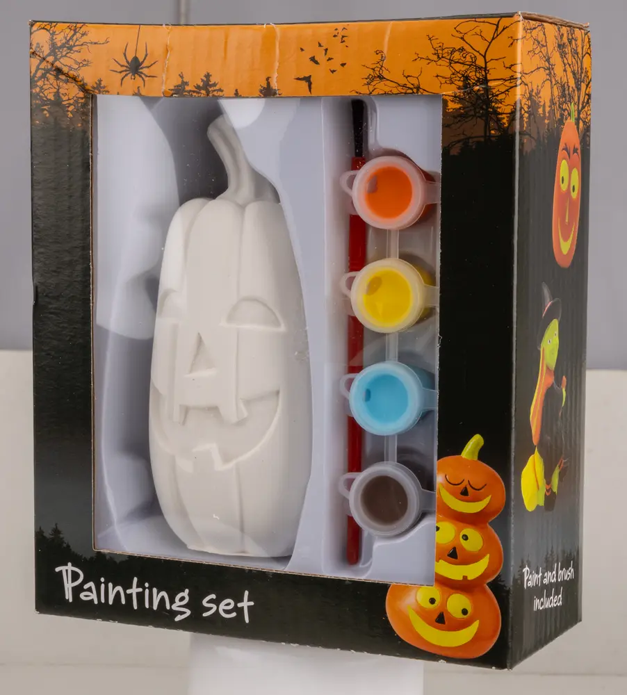 Halloween - måla dina egna figurer