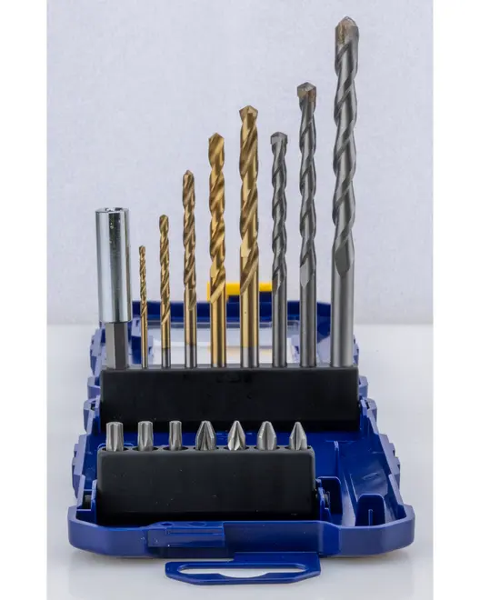 Borr- och bitsats 16 delar