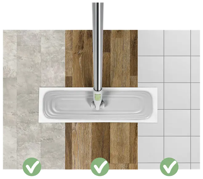 Tørklude til fladmoppe 20-pak