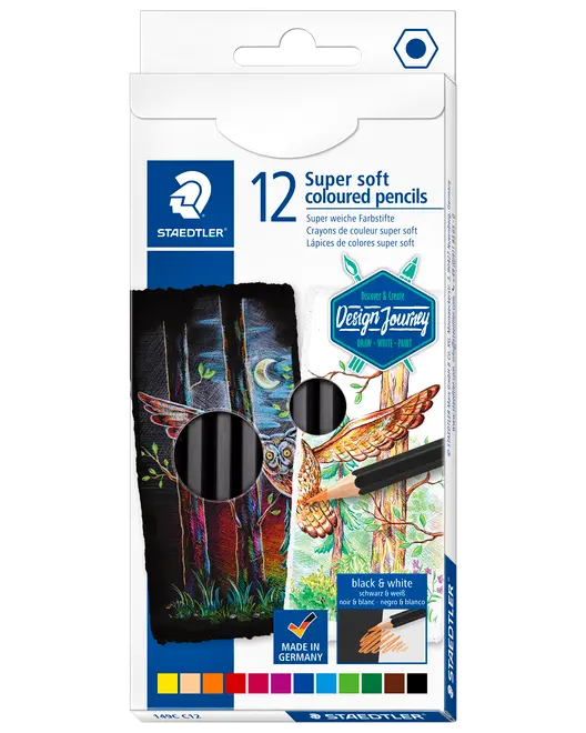 Staedtler Design Journey Farveblyant Soft 12-pak