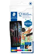 STAEDTLER SOFT FÄRGPENNOR 12ST