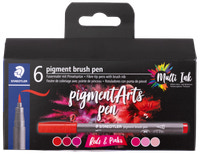 /staedtler-pensel-tusch-pigmentart-roed-pink-6-pak