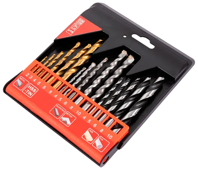 Mitsutomo Borsæt træ-mur-metal 16 dele