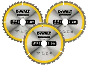 DeWALT Rundsavsklinge 216 x 2,6 x 30 mm 3 stk.