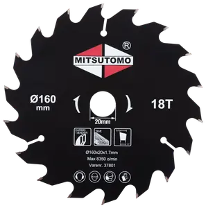 Sågklinga cirkelsåg 160x20 mm 18T