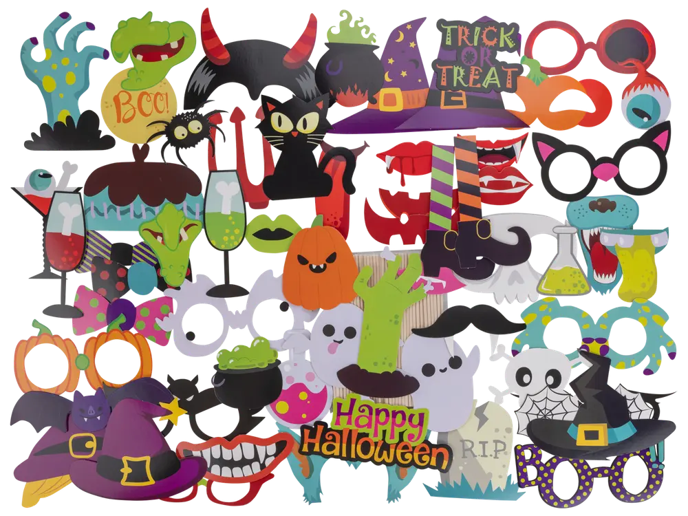 Halloween selfiemask DIY 60 st