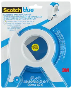 ScotchBlue™ Afdækningstape applikator + 1 rl tape - 36 mm x 18,2 meter