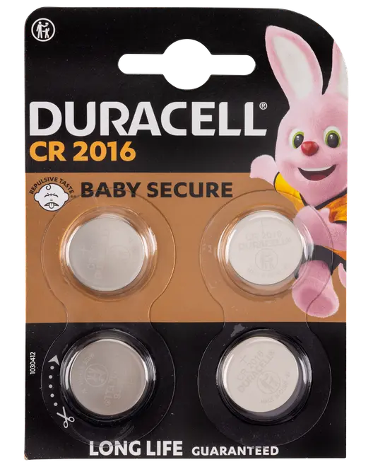 Duracell CR2016 4-pack