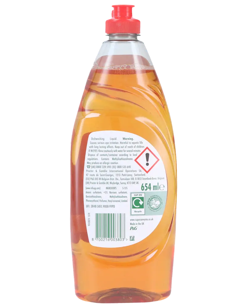 FAIRY Diskmedel 654 ml - citrus grove