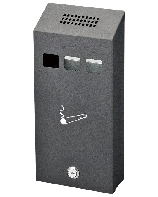 Askfat väggmonterad