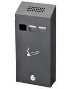 Askfat väggmonterad