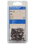 Arvid Nilsson Kamsøm 19 mm 60-pak - blå