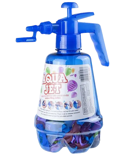 Vattenballonger 250-pack med flaska