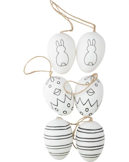 Påskägg Måla själv 6-pack