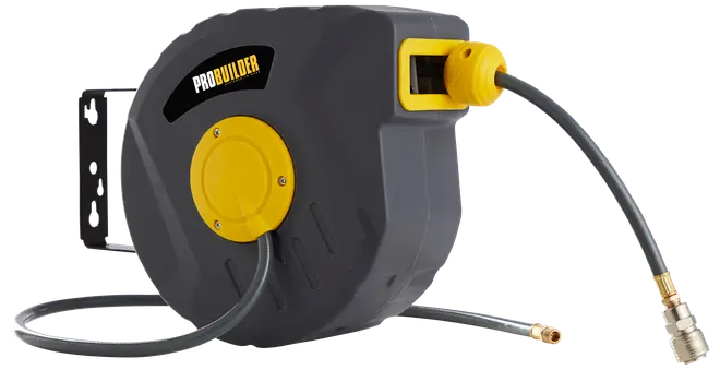 ProBuilder Trykluftslange med vægophæng 10 m