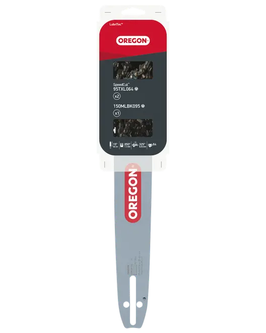 OREGON Sværd 15" 1,3 mm med 2 kæder