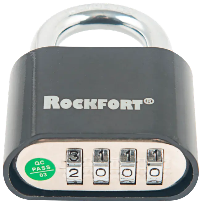 Rockfort Hængelås med kode 51,5 mm 4 cifre