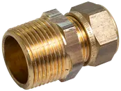 Klämringskoppling 1/2"-15 mm