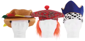 Nytårshatte - assorterede varianter