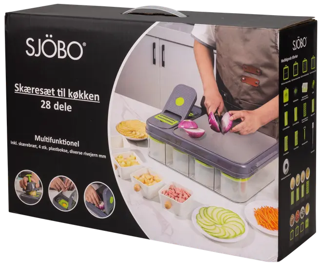 Skæresæt til køkken - Multifunktionelt