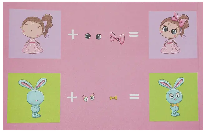 Klistermärkesbok prinsessor