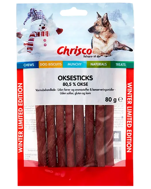 Chrisco Oksesticks 80 g