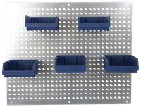 Verktygsvägg med 16 lådor