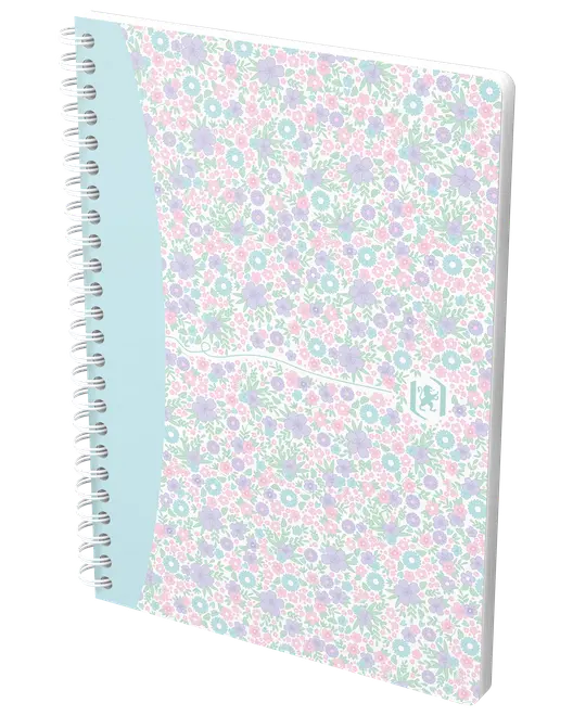 Oxford Floral A5 Linjerat