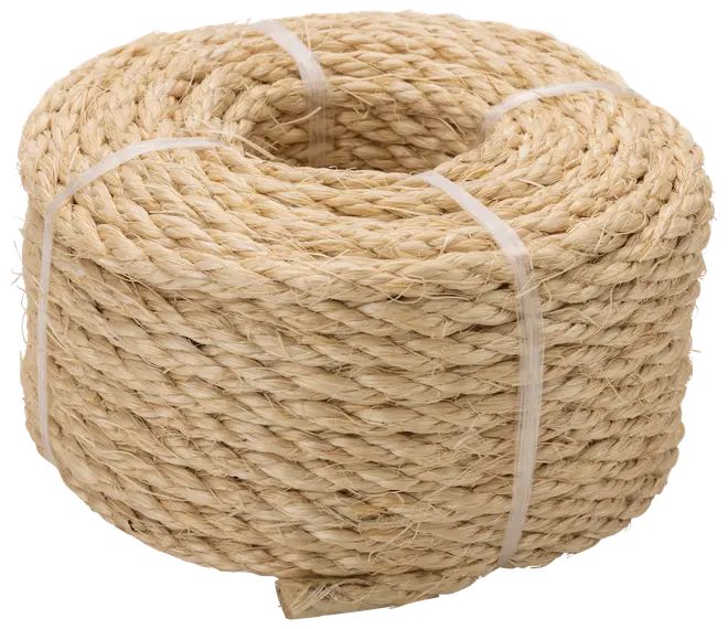 Sisalrep treslagen 4 mm 20 m