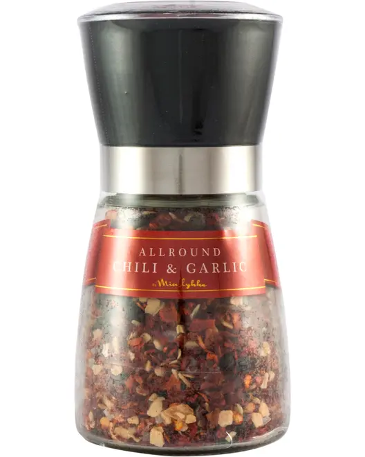 Krydderikværn Allround Chili & Garlic 130 g