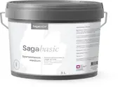 Saga basic spartelmasse medium, 3 liters plastspand med hank. Velegnet til vægge og lofter, grå farve, dansk tekst. Til allround spartel- og samlingsopgaver indendørs.