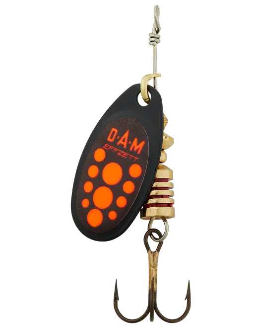 D.A.M. spinnare nr 2 4 g Black/Red