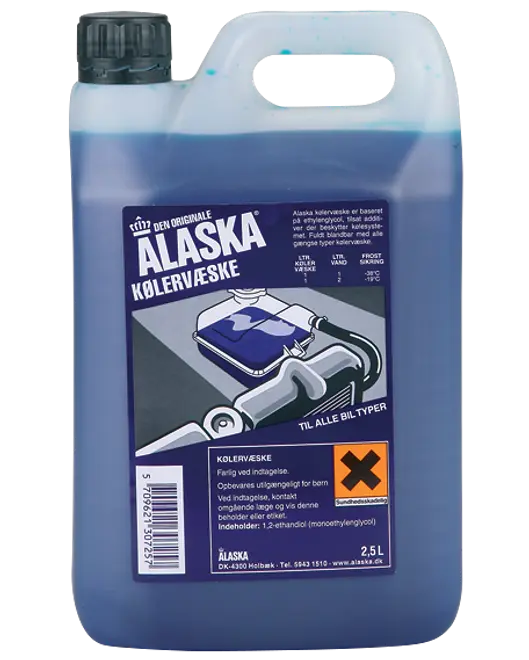 Kølervæske blå 2,5 L