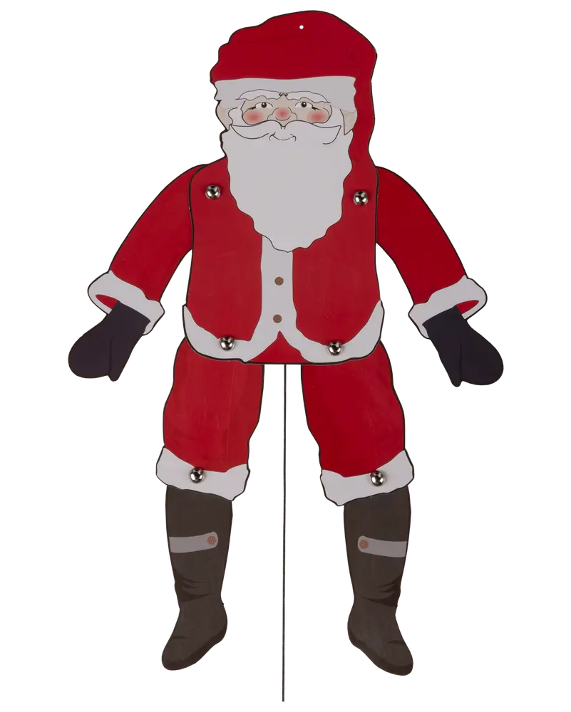 Sprattelgubbe jultomte DIY H. 40 cm